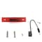 Truck-Lite 35 Series, LED, Red Rectangular, 1 Diode, Marker Clearance Light, P2, 2 Screw, Fit 'N Forget M/C 35001R3 - alternate 5